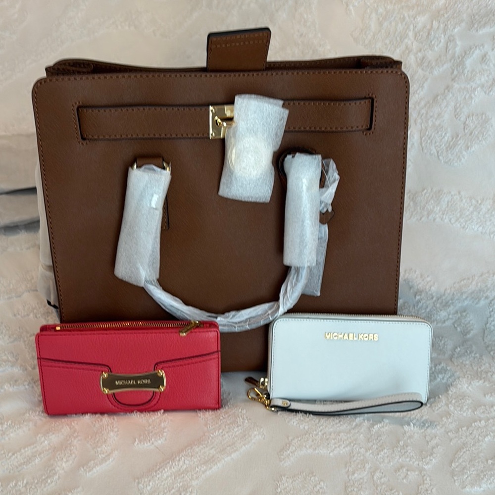 Michael Kors Brown Tote Bag